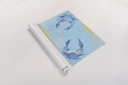 The Stand Off by Phyllis Adams. shown as a rolled paper print. Available as archival giclee rolled canvas, fine art paper, or poster print. SKU 27240i.