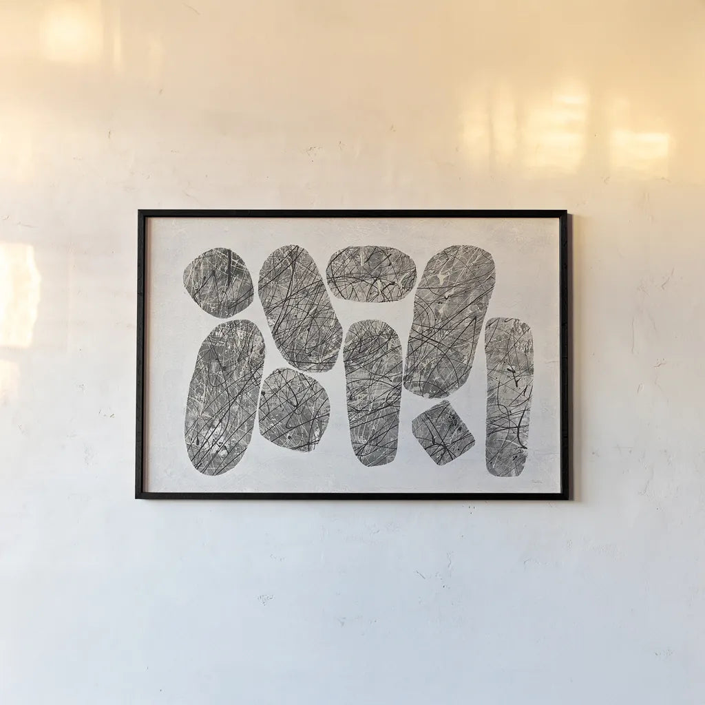 Ballinglen Warm Crop by Piper Rhue. shown as a paper print in a black flame. Available as a archival giclee rolled canvas, fine art paper, or poster print. SKU 30297i.