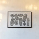 Ballinglen Warm Crop by Piper Rhue. shown as a paper print in a black flame. Available as a archival giclee rolled canvas, fine art paper, or poster print. SKU 30297i.