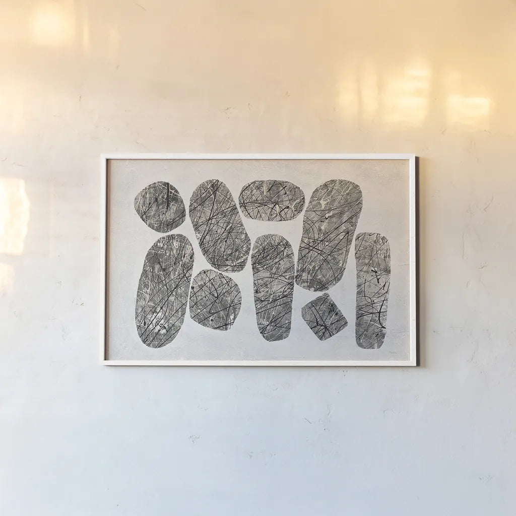 Ballinglen Warm Crop by Piper Rhue. shown as a paper print in a white frame. Available as a archival giclee rolled canvas, fine art paper, or poster print. SKU 30297i.