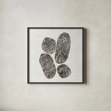 Ballinglen Warm II by Piper Rhue. Shown in a sleek black glass frame for a contemporary gallery look. Available as an archival giclee rolled canvas, fine art paper, or poster print. SKU 30298a.