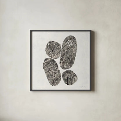 Ballinglen Warm II by Piper Rhue. Shown in a sleek black glass frame for a contemporary gallery look. Available as an archival giclee rolled canvas, fine art paper, or poster print. SKU 30298a.