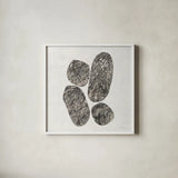 Ballinglen Warm II by Piper Rhue. Shown in a crisp white glass frame for a clean and minimalist style. Available as an archival giclee rolled canvas, fine art paper, or poster print. SKU 30298a.