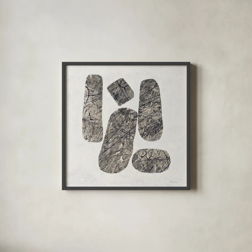 Ballinglen Warm III by Piper Rhue. Shown in a sleek black glass frame for a contemporary gallery look. Available as an archival giclee rolled canvas, fine art paper, or poster print. SKU 30299a.