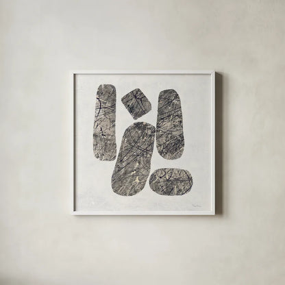 Ballinglen Warm III by Piper Rhue. Shown in a crisp white glass frame for a clean and minimalist style. Available as an archival giclee rolled canvas, fine art paper, or poster print. SKU 30299a.