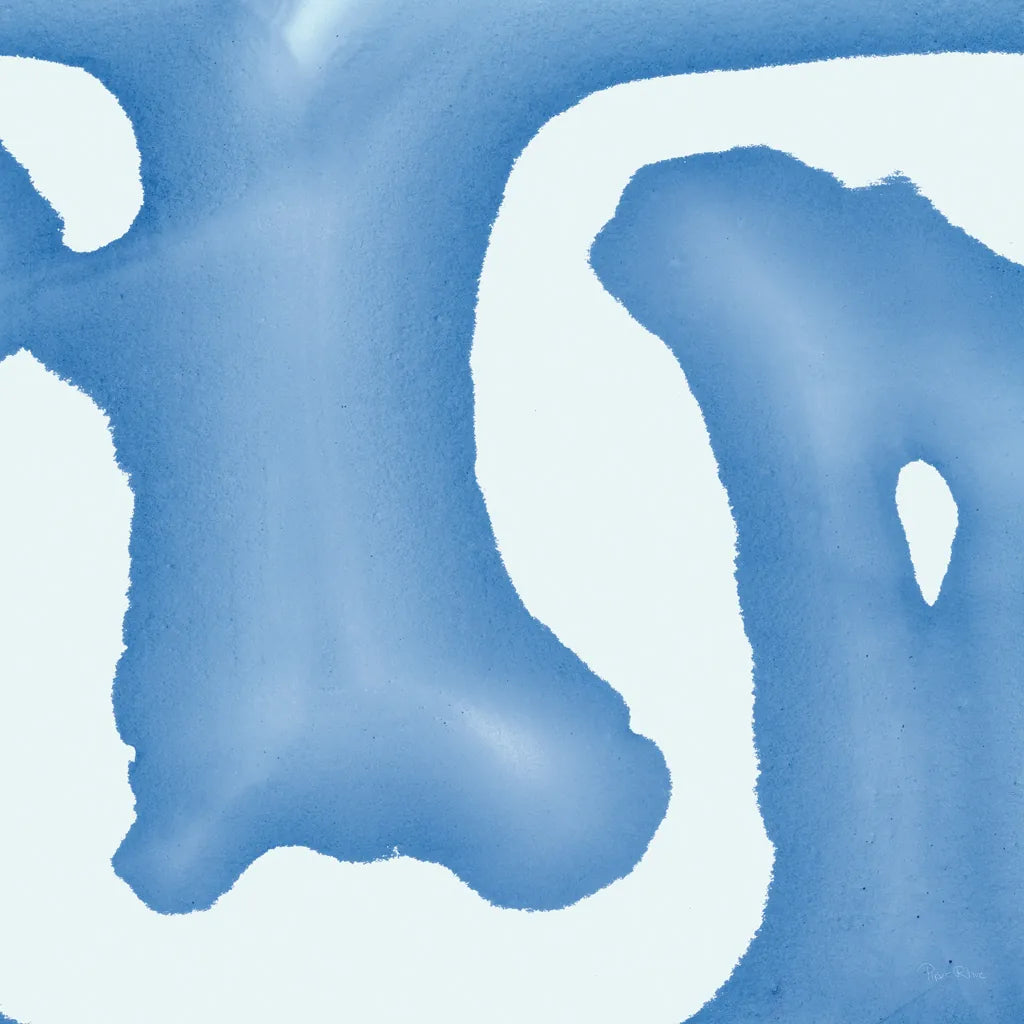 Batik Blue I by Piper Rhue. SKU 32794a. Archival Giclee Fine art print for wall decor.