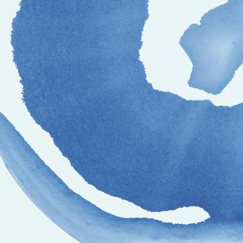 Batik Blue III by Piper Rhue. SKU 34419a. Archival Giclee Fine art print for wall decor.