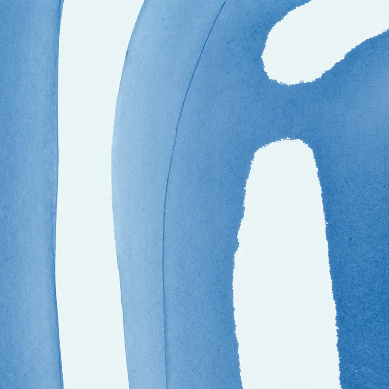 Batik Blue IV by Piper Rhue. SKU 34420a. Archival Giclee Fine art print for wall decor.