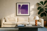 Bright Pools I by Piper Rhue. Displayed in a glass frame with matte in a clean modern living room. Available as an archival giclee rolled canvas, fine art paper, or poster print. SKU 80385a.