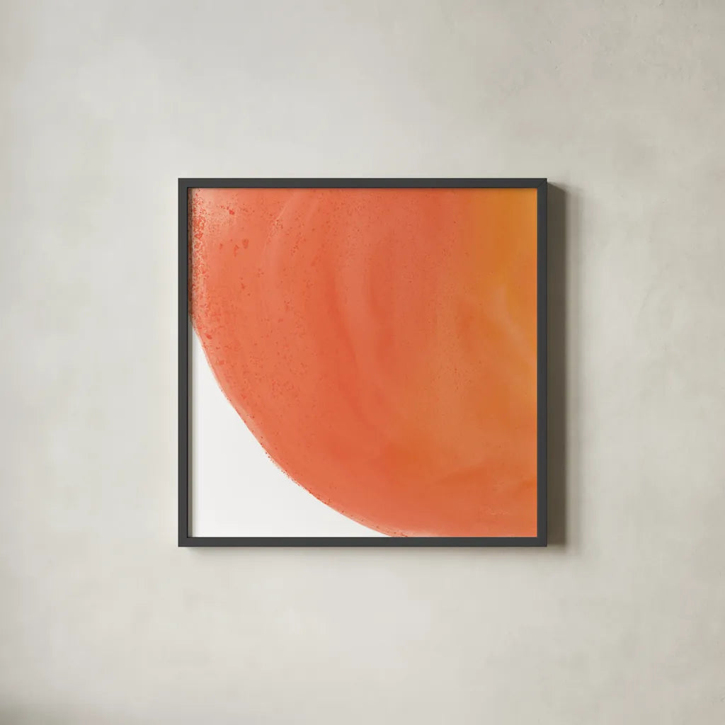 Bright Pools IV by Piper Rhue. Shown in a sleek black glass frame for a contemporary gallery look. Available as an archival giclee rolled canvas, fine art paper, or poster print. SKU 80388a.