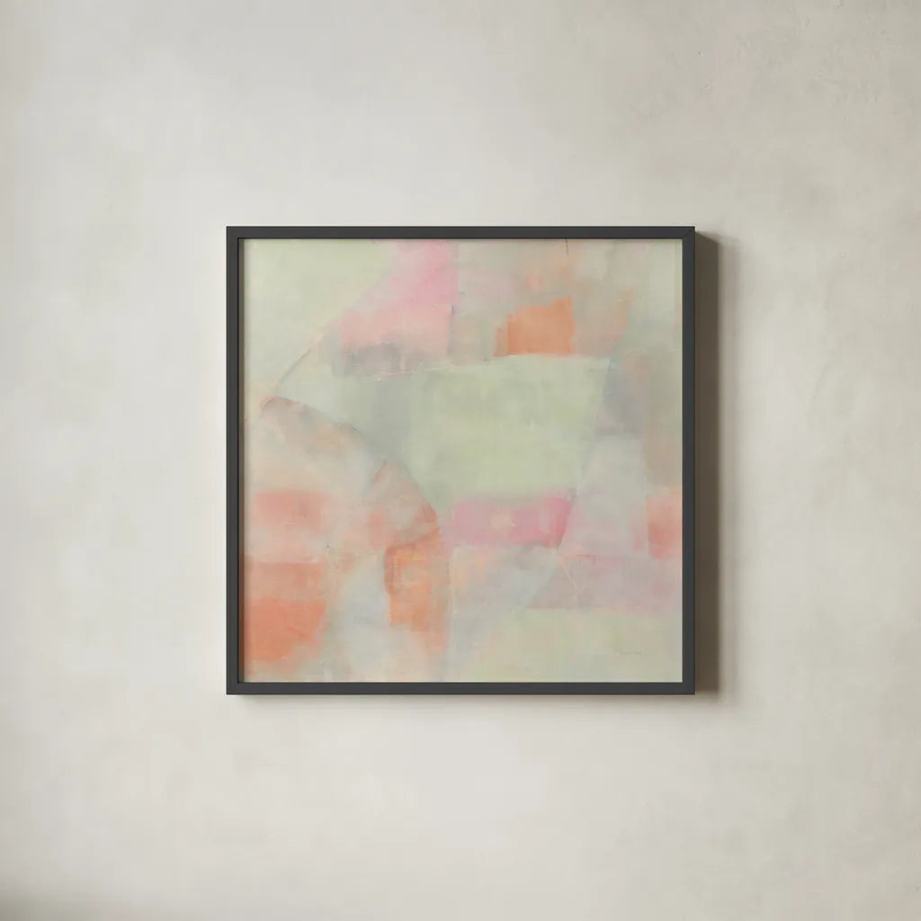 Charleston I Crop by Piper Rhue. Shown in a sleek black glass frame for a contemporary gallery look. Available as an archival giclee rolled canvas, fine art paper, or poster print. SKU 52194a.