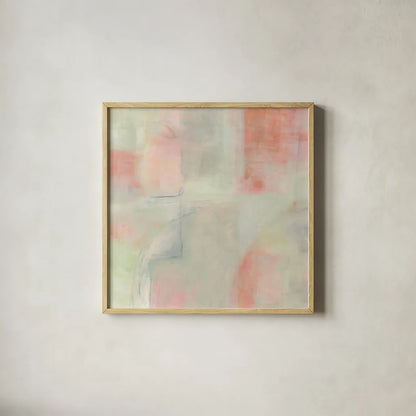 Charleston II Crop by Piper Rhue. Shown in a natural wood glass frame for a timeless modern aesthetic. Available as an archival giclee rolled canvas, fine art paper, or poster print. SKU 52195a.