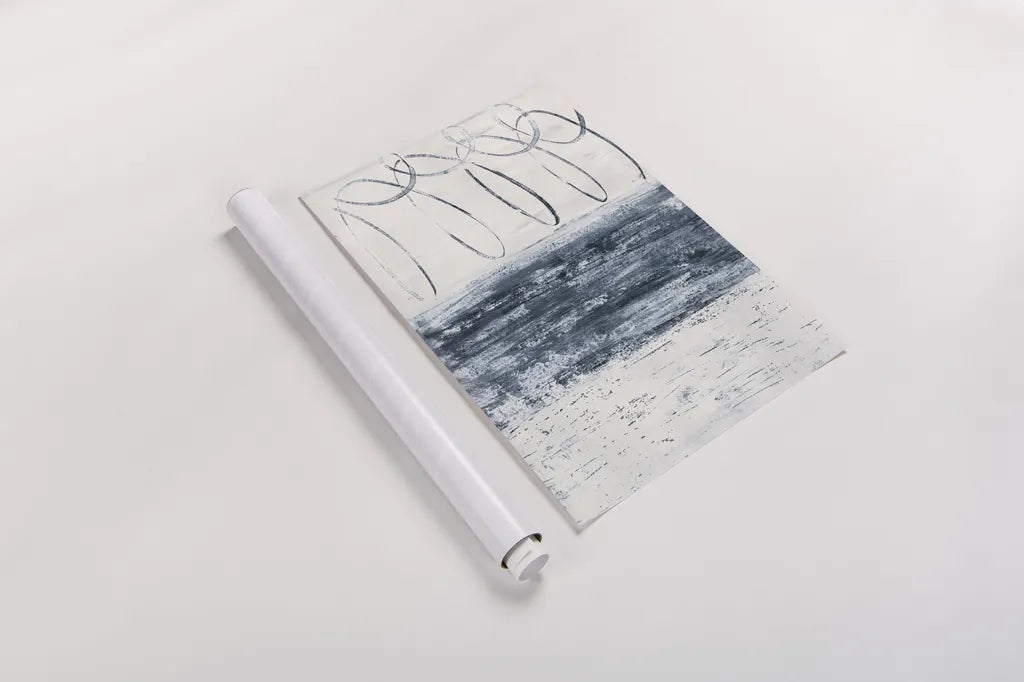 City Beach by Piper Rhue. shown as a rolled paper print. Available as archival giclee rolled canvas, fine art paper, or poster print. SKU 30612h.