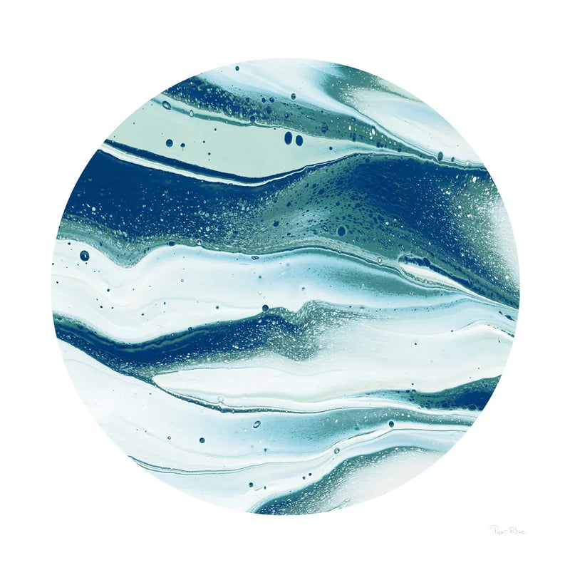 Dark Matter Blue II by Piper Rhue. SKU 53962a. Archival Giclee Fine art print for wall decor.