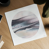 Dark Matter I by Piper Rhue. Shown as a detailed flat fine art print, highlighting archival giclee quality. Available as an archival giclee rolled canvas, fine art paper, or poster print. SKU 30500a.