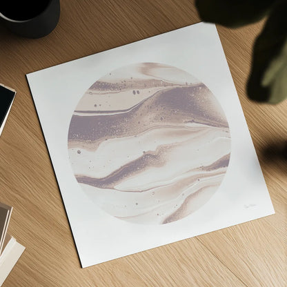 Dark Matter II Blush by Piper Rhue. Shown as a detailed flat fine art print, highlighting archival giclee quality. Available as an archival giclee rolled canvas, fine art paper, or poster print. SKU 82325a.