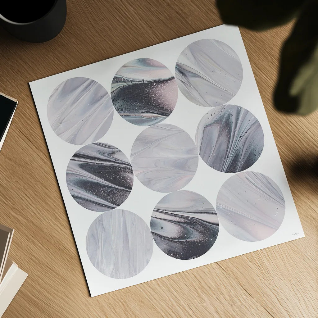 Dark Matter IV by Piper Rhue. Shown as a detailed flat fine art print, highlighting archival giclee quality. Available as an archival giclee rolled canvas, fine art paper, or poster print. SKU 30503a.