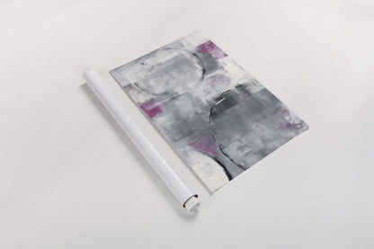 Foggy City by Piper Rhue. shown as a rolled paper print. Available as archival giclee rolled canvas, fine art paper, or poster print. SKU 35302h.