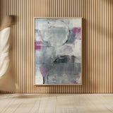 Foggy City by Piper Rhue. shown as over sized large wall art. Available as an archival giclee rolled canvas, fine art paper, or poster print. SKU 35302h.