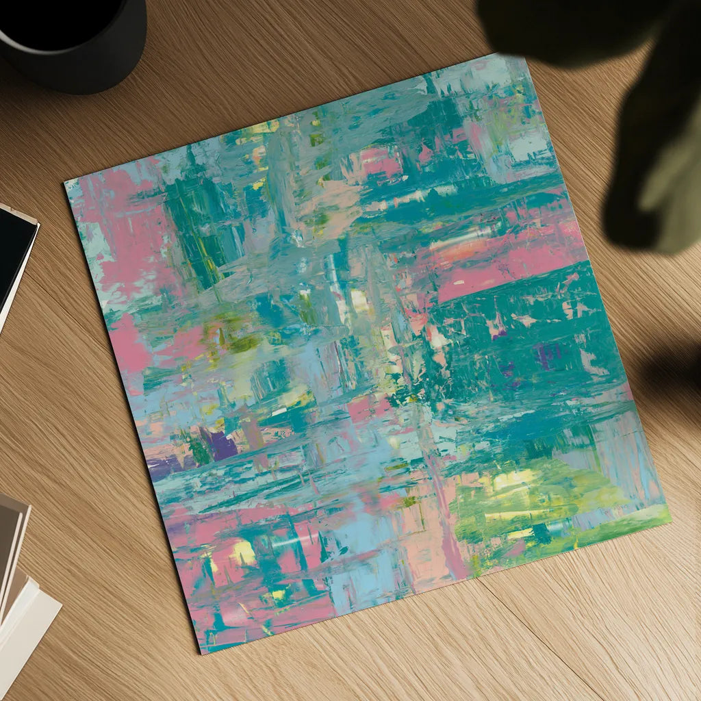 Islands Abstract II by Piper Rhue. Shown as a detailed flat fine art print, highlighting archival giclee quality. Available as an archival giclee rolled canvas, fine art paper, or poster print. SKU 52193a.