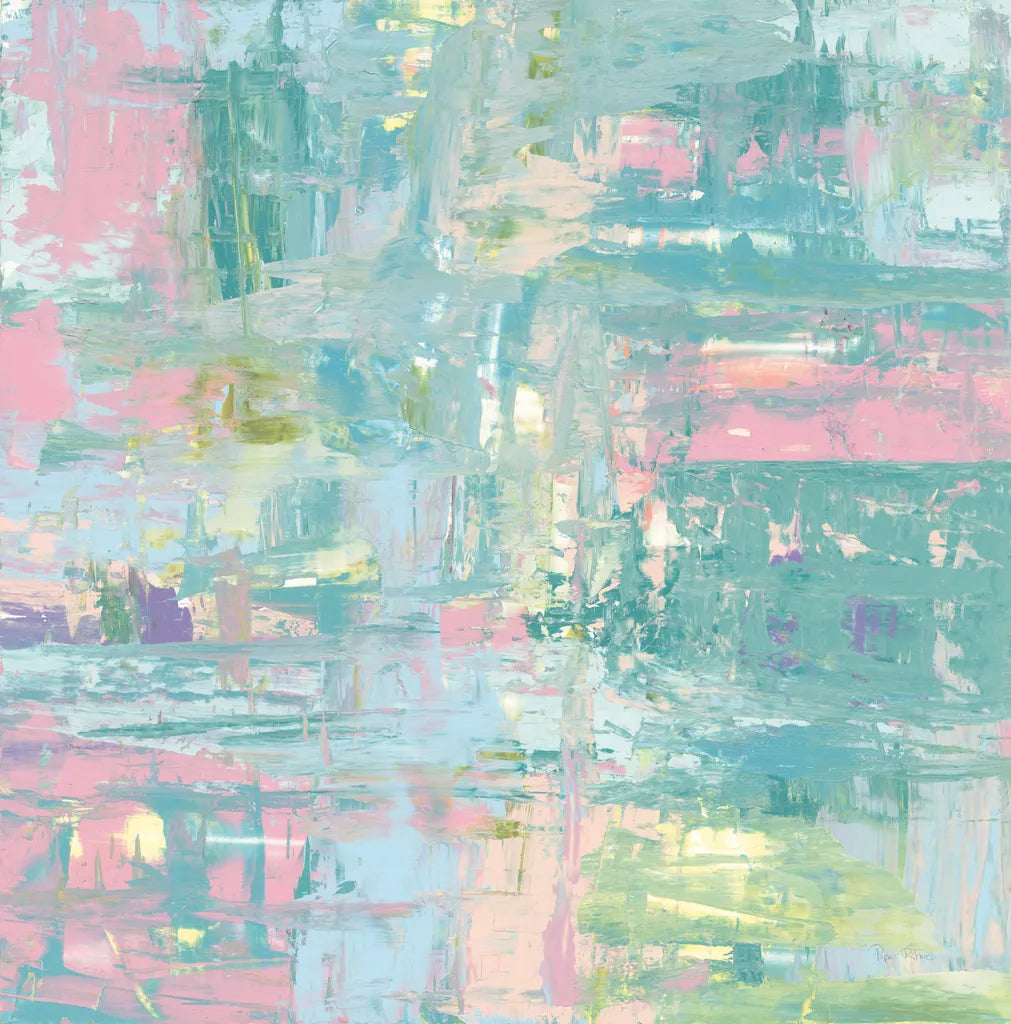 Islands Abstract II Pastel by Piper Rhue. SKU 56716a. Archival Giclee Fine art print for wall decor.