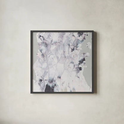 Light and Shadow II by Piper Rhue. Shown in a sleek black glass frame for a contemporary gallery look. Available as an archival giclee rolled canvas, fine art paper, or poster print. SKU 29992a.
