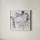 Light and Shadow III by Piper Rhue. Shown in a crisp white glass frame for a clean and minimalist style. Available as an archival giclee rolled canvas, fine art paper, or poster print. SKU 29993a.