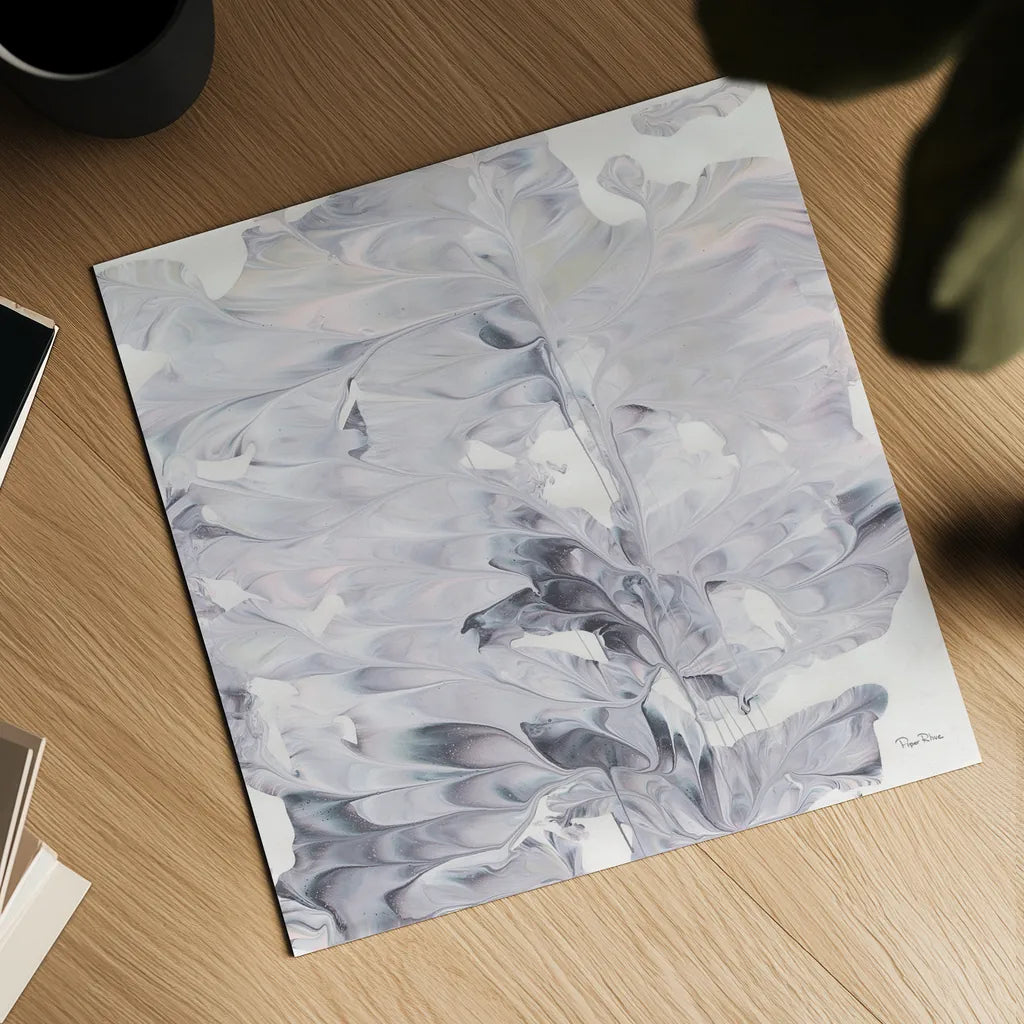 Marbling I by Piper Rhue. Shown as a detailed flat fine art print, highlighting archival giclee quality. Available as an archival giclee rolled canvas, fine art paper, or poster print. SKU 29996a.