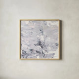 Marbling I by Piper Rhue. Shown in a natural wood glass frame for a timeless modern aesthetic. Available as an archival giclee rolled canvas, fine art paper, or poster print. SKU 29996a.