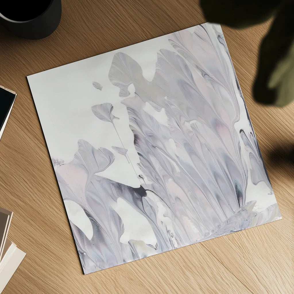 Marbling II by Piper Rhue. Shown as a detailed flat fine art print, highlighting archival giclee quality. Available as an archival giclee rolled canvas, fine art paper, or poster print. SKU 29997a.