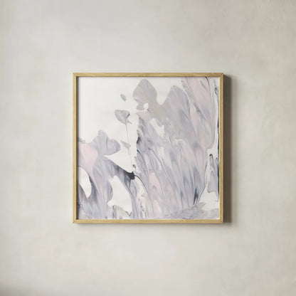Marbling II by Piper Rhue. Shown in a natural wood glass frame for a timeless modern aesthetic. Available as an archival giclee rolled canvas, fine art paper, or poster print. SKU 29997a.