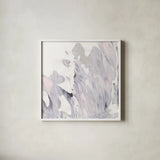 Marbling II by Piper Rhue. Shown in a crisp white glass frame for a clean and minimalist style. Available as an archival giclee rolled canvas, fine art paper, or poster print. SKU 29997a.