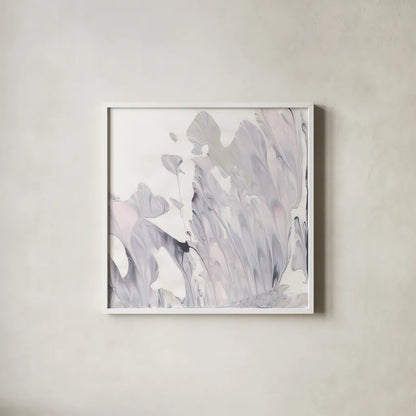 Marbling II by Piper Rhue. Shown in a crisp white glass frame for a clean and minimalist style. Available as an archival giclee rolled canvas, fine art paper, or poster print. SKU 29997a.