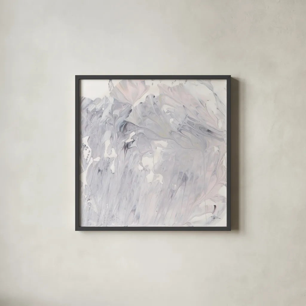 Marbling III by Piper Rhue. Shown in a sleek black glass frame for a contemporary gallery look. Available as an archival giclee rolled canvas, fine art paper, or poster print. SKU 29998a.