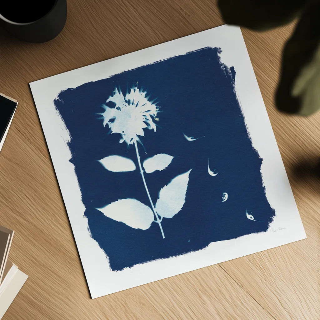 Nature By The Lake - Flowers II by Piper Rhue. Shown as a detailed flat fine art print, highlighting archival giclee quality. Available as an archival giclee rolled canvas, fine art paper, or poster print. SKU 50090a.