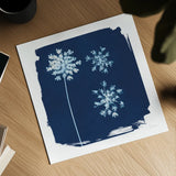 Nature By The Lake - Flowers III by Piper Rhue. Shown as a detailed flat fine art print, highlighting archival giclee quality. Available as an archival giclee rolled canvas, fine art paper, or poster print. SKU 50091a.