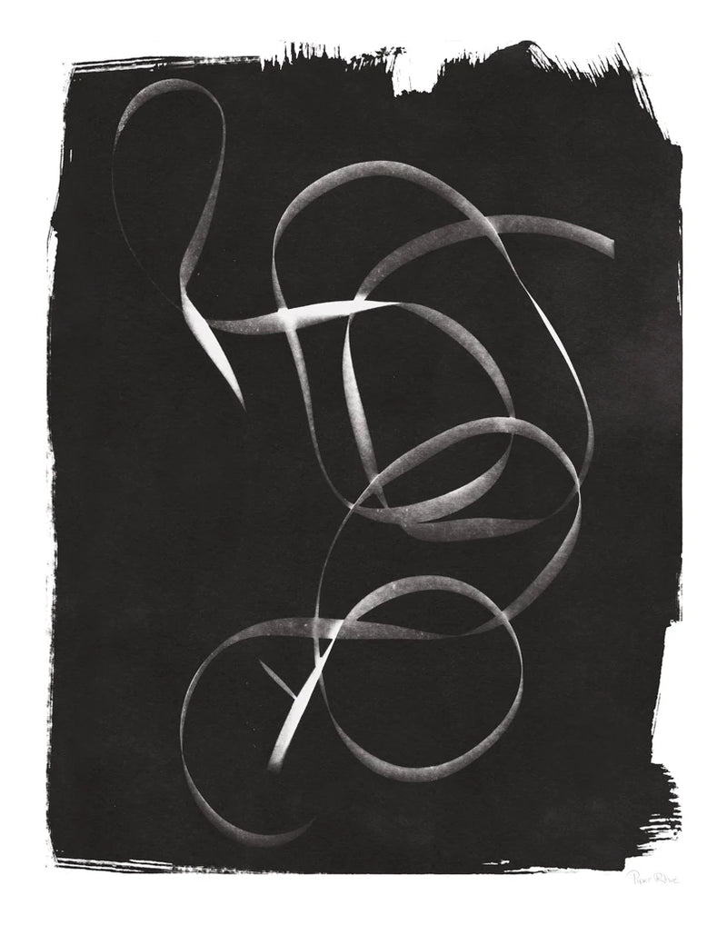 Nature By The Lake Ribbon I BW by Piper Rhue