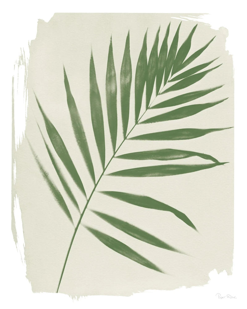 Nature By the Lake Frond II Cream by Piper Rhue
