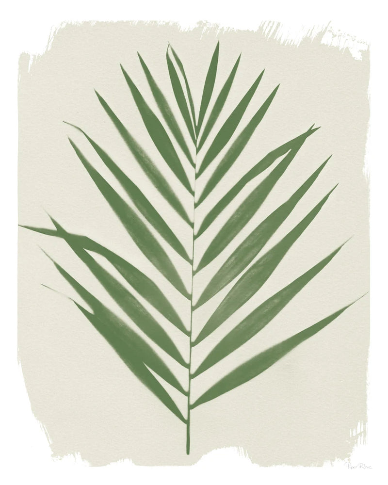 Nature By the Lake Frond III Cream by Piper Rhue