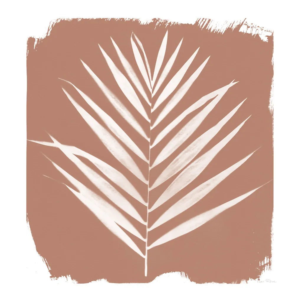 Nature by the Lake - Frond III Warm Sq by Piper Rhue. SKU 60545a. Archival Giclee Fine art print for wall decor.