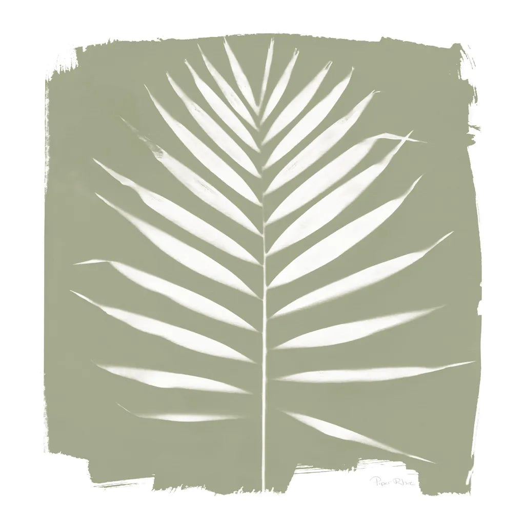 Nature by the Lake - Frond IV Warm Sq by Piper Rhue. SKU 60546a. Archival Giclee Fine art print for wall decor.