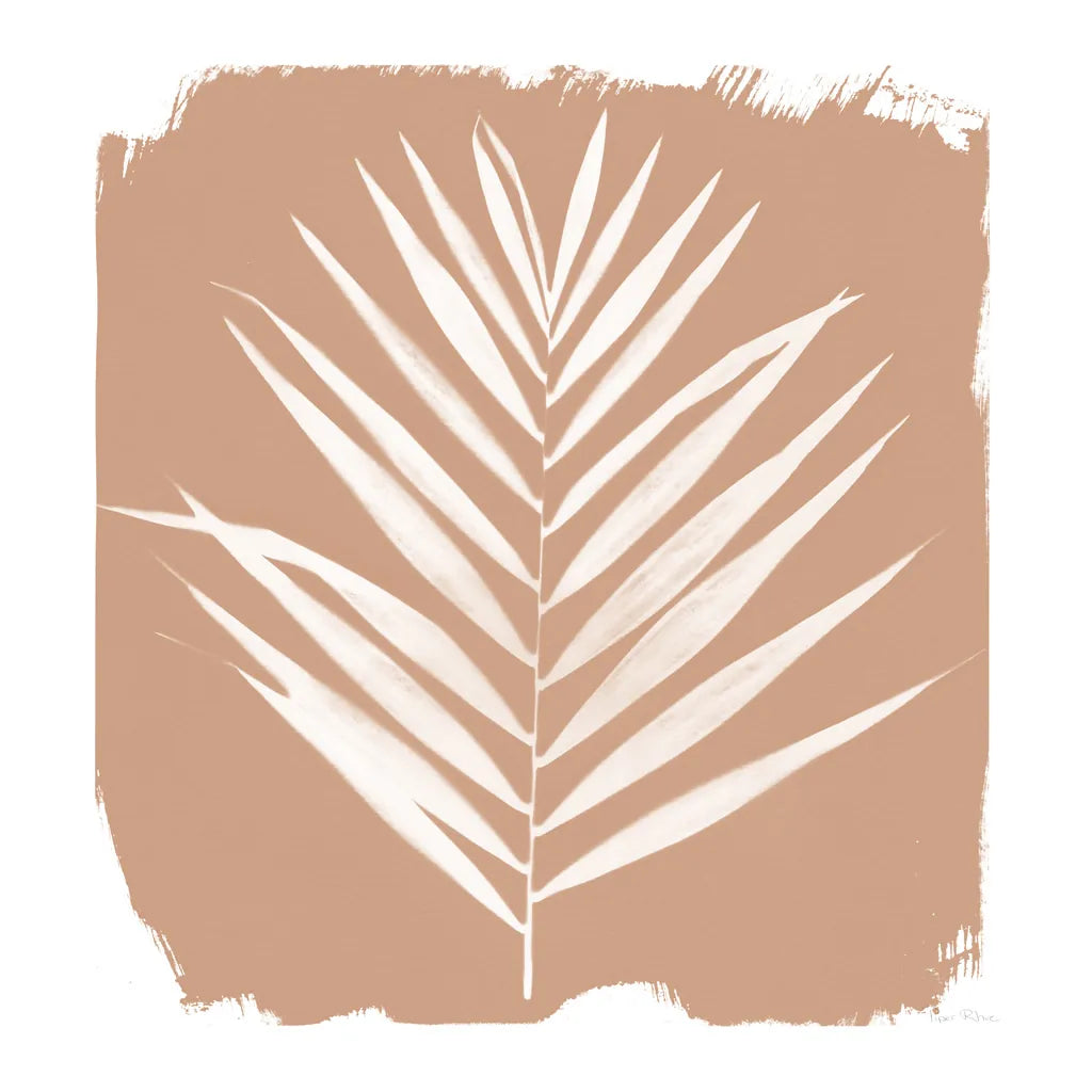 Nature by the Lake Frond III Sq Natural by Piper Rhue. SKU 71825a. Archival Giclee Fine art print for wall decor.