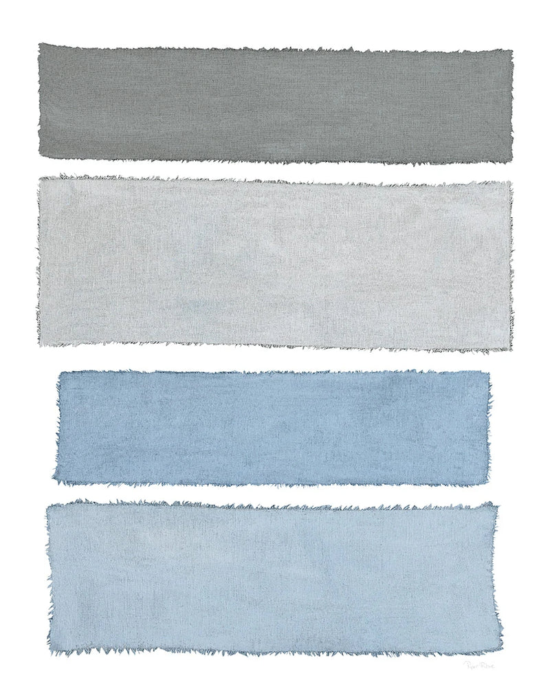 Painted Weaving I on White by Piper Rhue