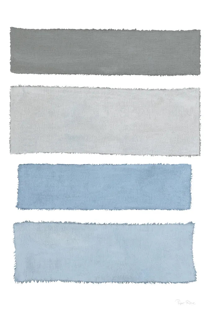 Painted Weaving I on White v2 by Piper Rhue. SKU 45439h. Archival Giclee Fine art print for wall decor.