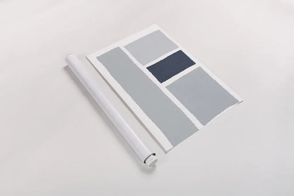 Painted Weaving III Gray by Piper Rhue. shown as a rolled paper print. Available as archival giclee rolled canvas, fine art paper, or poster print. SKU 66594h.