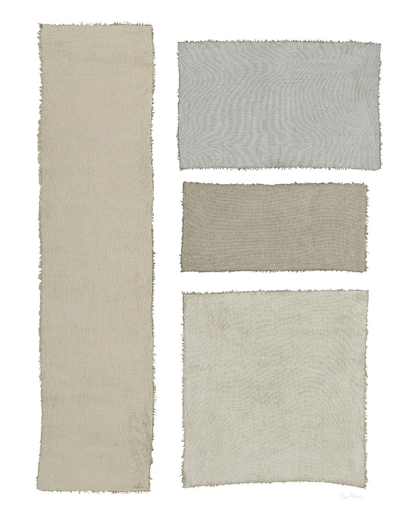Painted Weaving III on White by Piper Rhue