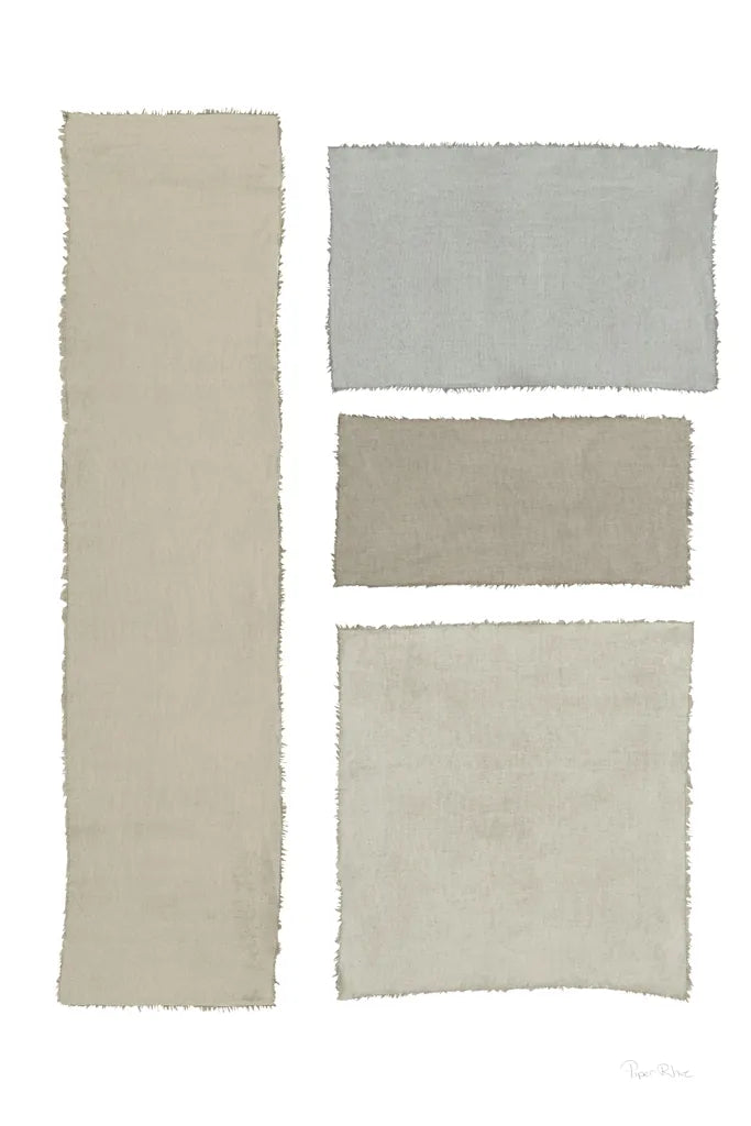 Painted Weaving III on White v2 by Piper Rhue. SKU 45440h. Archival Giclee Fine art print for wall decor.