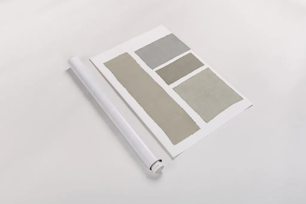 Painted Weaving III on White v2 by Piper Rhue. shown as a rolled paper print. Available as archival giclee rolled canvas, fine art paper, or poster print. SKU 45440h.