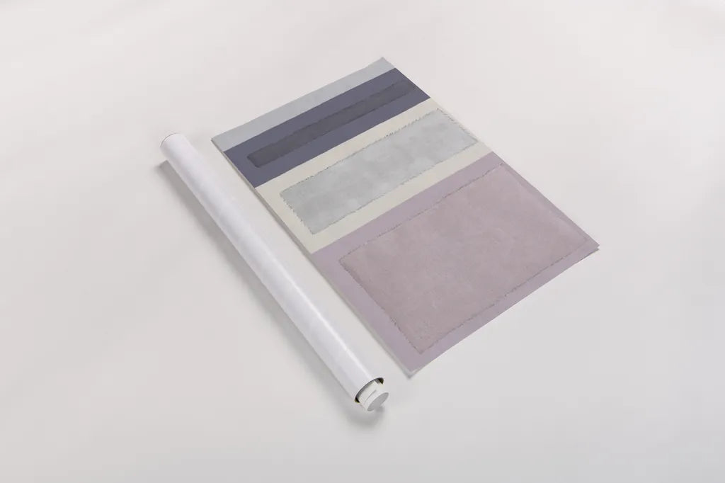 Painted Weaving IV FB by Piper Rhue. shown as a rolled paper print. Available as archival giclee rolled canvas, fine art paper, or poster print. SKU 30731h.