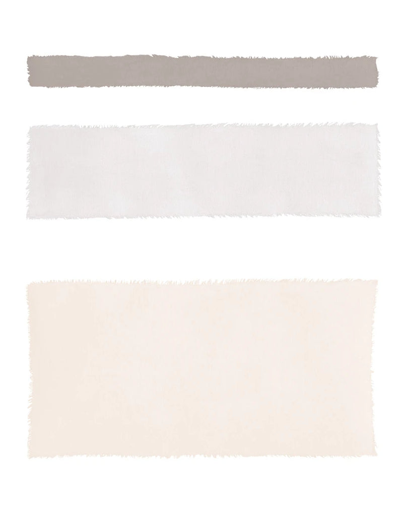 Painted Weaving IV Neutral on White by Piper Rhue